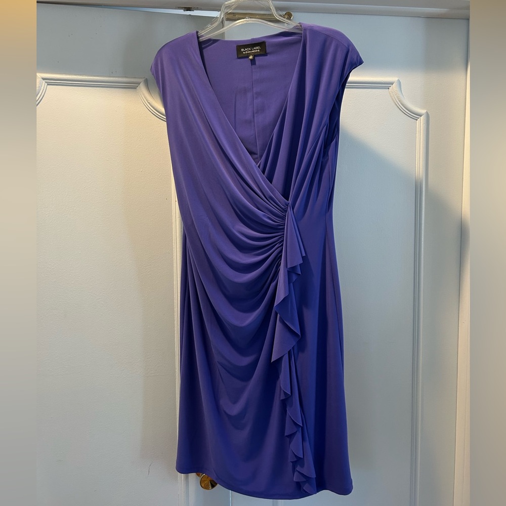 Deep periwinkle Evan Picone dress in size 14